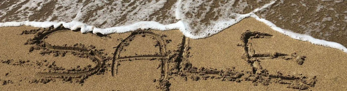 Saison Sale Aktionsaufkleber