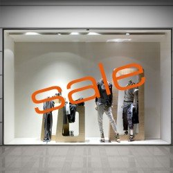 SALE Schaufensteraufkleber S012T1 SALE Schaufensteraufkleber S012T1