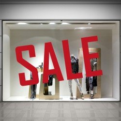 SALE Schaufensteraufkleber S011T3 SALE Schaufensteraufkleber S011T3