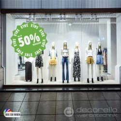 SALE X-Prozent Button