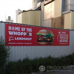 Werbebanner PVC Plane