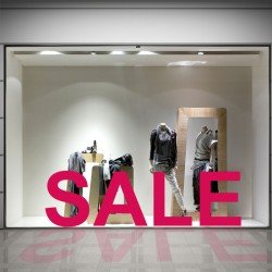 SALE Schaufensteraufkleber S008T3 SALE Schaufensteraufkleber S008T3
