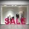 SALE Schaufensteraufkleber S008T3