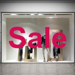 SALE Schaufensteraufkleber S008T2 SALE Schaufensteraufkleber S008T2