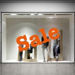 SALE Schaufensteraufkleber S007T2