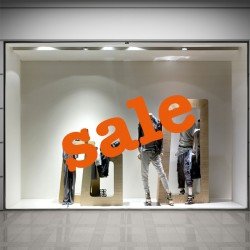 SALE Schaufensteraufkleber S007T1