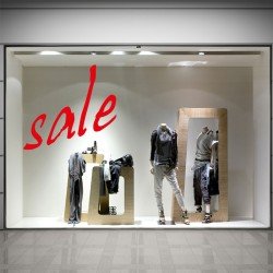 SALE Schaufensteraufkleber S015T1 SALE Schaufensteraufkleber S015T1