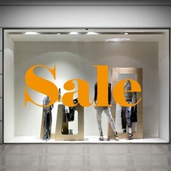 SALE Schaufensteraufkleber S004T2
