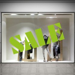 SALE Schaufensteraufkleber S014T3 SALE Schaufensteraufkleber S014T3