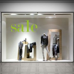 SALE Schaufensteraufkleber S002T1