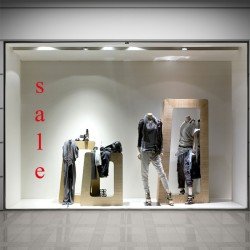 SALE Schaufensteraufkleber H001T1 SALE Schaufensteraufkleber H001T1
