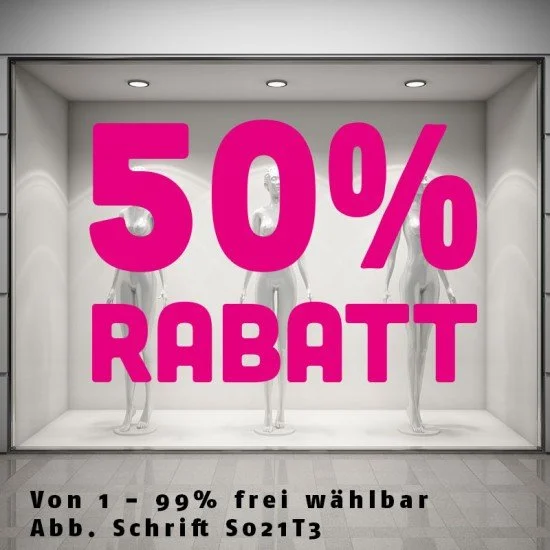X Prozent RABATT X Prozent RABATT