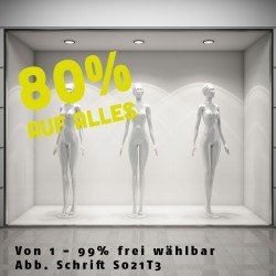 X Prozent AUF ALLES X Prozent AUF ALLES