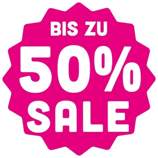X Prozent bis zu SALE Button