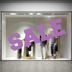 SALE Schaufensteraufkleber S013T3 SALE Schaufensteraufkleber S013T3
