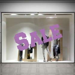 SALE Schaufensteraufkleber S013T2 SALE Schaufensteraufkleber S013T2