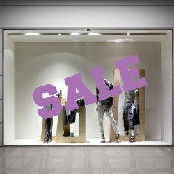 SALE Schaufensteraufkleber S013T1 SALE Schaufensteraufkleber S013T1